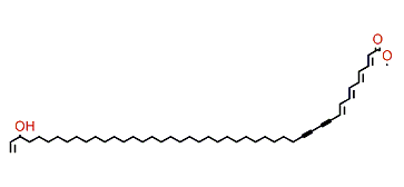 Methyl 43-Hydroxy-2,44-pentatetracontapentaenediynoate